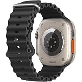 Ocean Band Apple Watch Ultra 49 mm 45 mm 44 mm 42 mm, Kadın Erkek Spor Dış Mekan Silikon Kayış iWatch Serisi Ultra SE 8 7 6 5