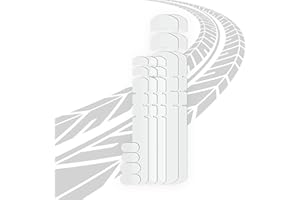 Lizard Skins Frame Kit Cuadro de Bicicleta-Vinilo Transparente Adhesivo-Incluye 4 Parches y 5 Protectores de Montura-Ideal para Todo Tipo de Bicis, Adultos Unisex, Blanc, TU EU