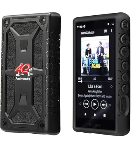 NW-ZX707 Leather Cover MITER PU Leather Case For Sony Walkman NW