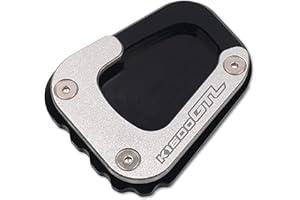 JJZRB Motorrad CNC Aluminium Seitenständer Fuß Pad, für BMW K1600B K1600GT K1600GTL K1600 B GT GTL 2017-2020 Verlängerung Vergrößern Stützplatte Stands, Motorbike Zubehör