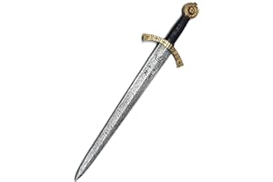 HAPPY FROG 2011 Knight Sword Toy - Fancy Dress Sword Kids - Toy Swords for Boys - Toy Sword for Knight Costume Kids - Plastic Sword Kids - Toy Weapons Knights - Medieval Knight Sword (Squire Sword)