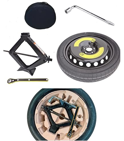 Kit Ruotino Di Scorta 17" Per Suzuki Vitara, S-Cross, SX4 Cross, Kizashi - Con Cric, Chiave E Sacca - Foto 10