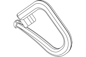 STYLELEX Hochwertige Faltenhalter/Raffrolloclipse verschließbar für Raffrollo zum festen Raffen des Raffrolloband - Verschiedene Größen: 25 50 100 Stück - Made in Germany (25)