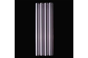 ESPORTSMJJ FEVERWORK 4pcs Glass Tubing Borosilicate Pyrex Tubes Blowing Tube Test Tube 12mm x 2mm x 15cm