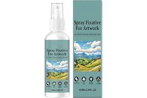 Fungerbar Fixativ Spray - för Art 100ml Långvarig Skydda Snabbtorkande