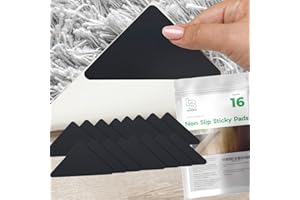 ‎LEDGEBAY Ledgebay Teppichstopper Antirutschunterlage für Fliesen, Laminat & Holz - Wiederverwendbare & waschbare Teppich Stopper rutschfest zum Ecken fixieren - anti-rutsch Unterlage für Teppiche (16)