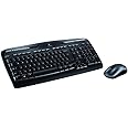 Logitech MK330 Wireless Keyboard and Mouse Combo, AZERTY French Layout - Black