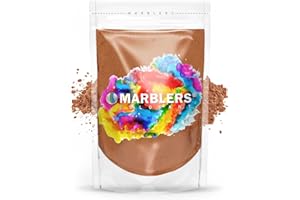 MARBLERS Brown Mica Powder [Bronze] 3oz (85g) | Cosmetic Grade | Epoxy Resin Pigment | Dye | Non-Toxic, Vegan, Cruelty-Free | Lip Gloss, Nails, Body Butter | Bath Bomb, Candle & Soap Making
