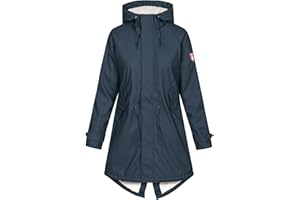 derbe Damen Regenmantel Tidaholm | Regenmantel | Frauen | mit Futter | Hamburg | Friesennerz | Warm