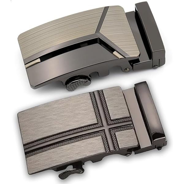 Fibbia Per Cintura Automatica Singola Da 35 Mm - Sostituzione Mandrino, Unisex, Nera