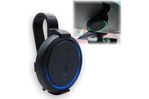 GENERIC Sonnenblenden-Halterung kompatibel für Ooono Co-Driver No.2 – Einfache Installation - Hitzebeständig bis 90°C - Verstärkte Klammer für sicheren Halt