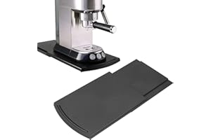 EJOYOUS Sliding Coffee Tray, Coffee Machine Mat Caddy Vassoio scorrevole Tappetino estensibile per piccoli elettrodomestici da Macchina da caffè Tostapane Frullatore