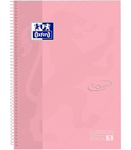 OXFORD Office Essentials Notitieboek A4 Geruit Spiraal gebonden Karton