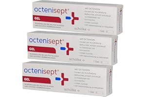 PHARMA PERLE Octenisept Gel I Wundheilung bei akuten Wunden und leichten Verbrennungen I 3x 20ml im Sparset I plus PharmaPerle giveaway