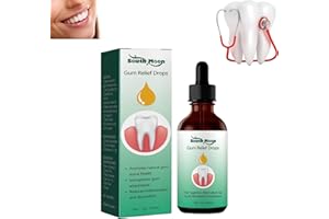 BAINUAI Gum Regrowth krople do regeneracji dziąseł, krople do regeneracji dziąseł, serum wybielające zęby, łatwa odnawianie dziąseł, naprawa dziąseł (1 szt.)