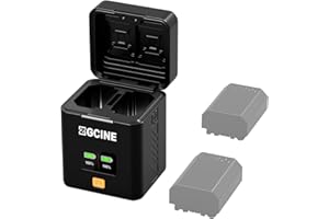 ZTIANFOTO ZGCINE PS-FZ100 Boîtier de chargement de batterie pour appareil photo NP-FZ100