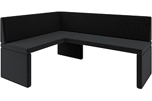 ‎GENERIC Eckbank Akiko Corner Bench - Eckbankgruppe für Ihrem Esszimmer, Küche modern, Sitzecke, Essecke. Perfekt für Küche, Büro und Rezeption. Solide und Starke Verarbeitung. (INARI 100, 128x168cm Links)