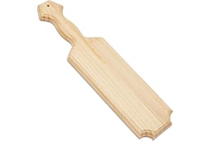 Juvale Obehandlad träpaddel (39 x 10 x 2 cm)
