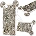 Produktbild GrandEver iPhone 7 Weiche Silikon Hülle Solide TPU Glitzer Gelee Strass Diamant Zurück Maus Ohr Entwurf Schutzhülle Flexible Etui mit Handschlaufe Gel Skin Rubber Transparent Bumper Klar Hülse Gummi Dünn HandyTaschen - Gold