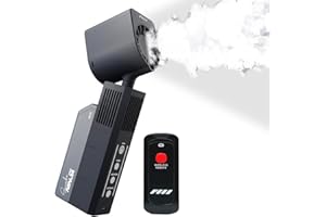 PMI SmokeNINJA PRO KIT Tragbare Nebelmaschine mit verlängerter Berstzeit, USB-C-Steuerung, überlegener Nebel-, Dampf- und Trockeneiseffekte für Studio- und Eventgebrauch (Pro Kit) (PRO HAZER KIT)