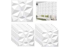 LQGTQO 12 pezzi Pannelli Decorativi Per Pareti, Pannelli Adesivi per Pareti, Adesivi Murali 3d, Carta Parati Adesiva Muro, Carta da Parati Adesiva, Pannello Finto Mattone, Finta Pietra per Interni