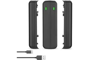 Powerextra 2 stück Ersatzakkus für Insta360 ONE R und kompatibles Ladegerät : Dual-USB-Ladegerät und 2 x 1500mAh Akkus kompatibel mit Insta360 ONE R