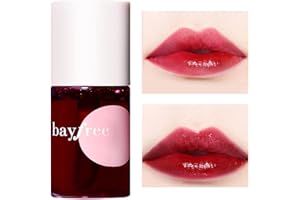 BEAUTY SEARCHER 3 in 1 Lip and Cheek Tint Stain, Mini Liquid Lipstick, Hydrating & Moisturizing Cheeks and Eyes Natural Lip Gloss, Waterproof Long Lasting Shimmer Sexy Lip Color Makeup (#04 CHERRY)