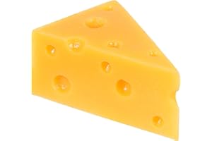 SAFIGLE Simulation Cheese Model Artificial Cheese Fake Food Kitchen Toy Artificial Bread Model Realistic Cheese Photography Prop Kitchen Decoration