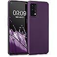 kwmobile Case Compatible with Realme GT Master Edition Case - Soft Slim Metallic TPU Silicone Cover - Metallic Berry
