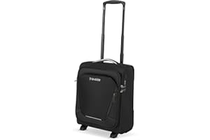 Travelite Handgepäck Trolley klein, Jetpack S Easy, Weichschale, 40x30x20 cm, Ultraleicht 1,7 kg, mit 2 Rollen & Zahlenschloss – Koffer passend für easyJet, Vueling, Wizz