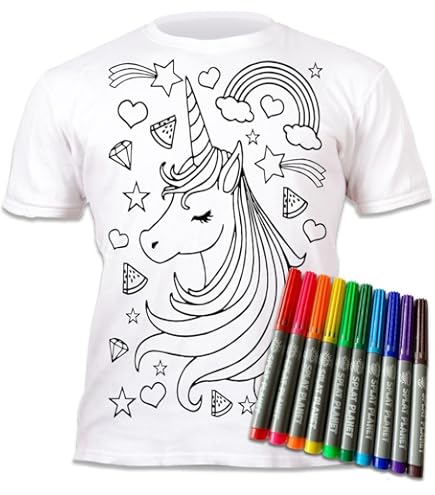 Couleur en tshirt / du tout-petit à l'adolescent / chemise Splat