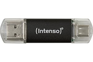 Intenso Twist Line 32 GB - Dual Memoria Flash USB 3.2 Gen 1x1, USB-C & USB-A, 70MB/s