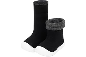 Cheerful Mario 6-24 Mois Chaussures Premiers Pas Bébé Garçon Fille Chaussons Bebe Antiderapant et Souple