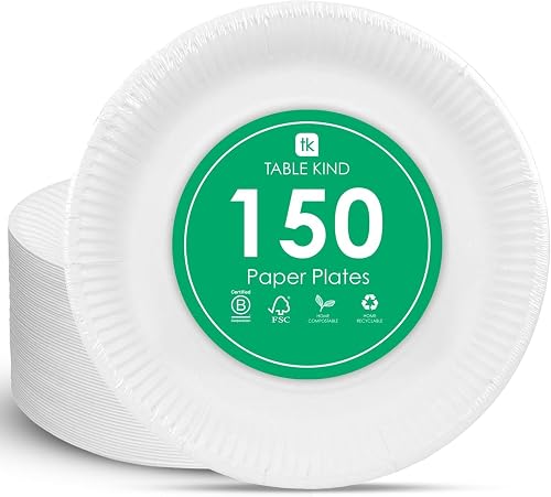 TABLE KIND Pappteller 22 cm, 150 Stück