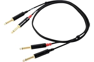 CORDIAL Kabel audio doppelt jack mono 90 cm Kabel AUDIO Essentials Jack