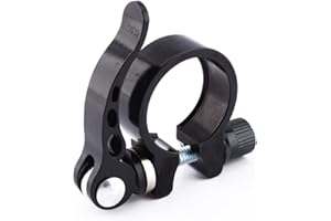 VGEBY Collier de Serrage Fixation de Selle de Vélos VTT Dégagement Rapide avec Levier de Serrage Universel pour Bicyclettes de 30,4 / 30,8 / 31,6 mm