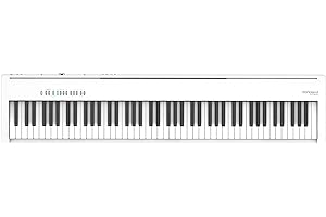 Roland FP-30X Piano de scène, un piano portable rempli de fonctionnalités, toute la puissance du numérique pour apprendre et créer, 88 notes, couleur blanche
