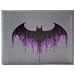 Produktbild DC Batman Arkham Knight texturiertes Logo Schwarz Portemonnaie Geldbörse