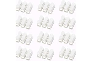 CEEYSEE 39 Pcs Spring Wire Connectors CH3 Cable clamp Terminal Block Quick Push-in Electrical Wiring Terminal Connectors (SCH3)
