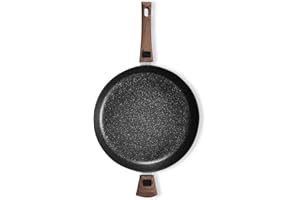 Durandal Poêle antiadhésive Légende en céramique sans PFAS-Poêle à manche amovible compatible four & induction 20,24,28,32cm