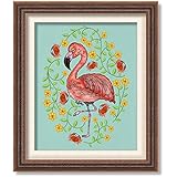 Tolle Geschenkidee: Flamingo /// Hochwertiger Druck ohne Rahmen