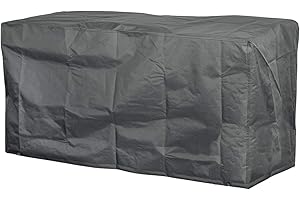 ‎GARDEN PLEASURE Schutzhülle Abdeckhaube passend für Gartenbänke von 120 bis 160 cm Länge, wasserabweisend, Kunststoff (160 cm)