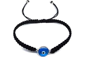 MYSTIC JEWELS By Dalia - Bracciale Classico Occhio Turco della buona Fortuna e Argento,