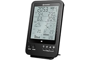 Bresser Stazione Base aggiuntiva centralina Meteo 5 in 1, 7002513, Nero