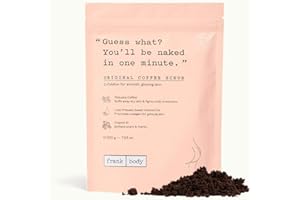 Frank Body Original Coffee Scrub 100 g - veganes, mikrokügelchenfreies Body Scrub für glatte, strahlende Haut - Dusch-Körper exfolierend für Frauen mit Vit E-Mandelöl, Meersalz