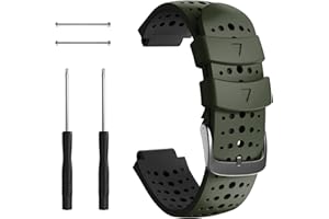NotoCity Garmin Forerunner 235 Armband, Uhrenarmband Kompatibel mit Forerunner 235/230/220/620/630/735XT, Soft Silikon Ersatzband für Garmin Forerunner 235, Mehrfache Farben