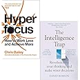 Hyperfocus By Chris Bailey & The Intelligence Trap By David Robson 2 Books Collection Set