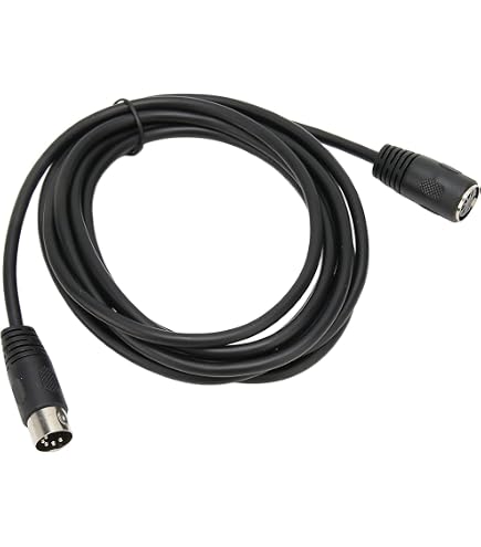 Câble DIN 5 Broches Femelle Vers RJ45 Femelle – 1,5 M (4,9 Pieds) – Connexion Audio, Adaptateur MIDI/RJ45 – Pour équipements Son - 11