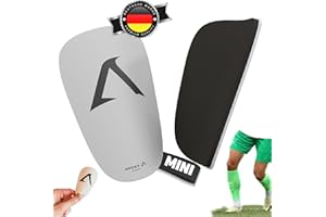 AWOKE® Mini Schienbeinschoner 10x6cm – Schienbeinschoner Kinder Fussball – Schienbeinschoner Fußball Herren – Kleine Schienbeinschoner