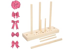 MCHODARE Creatore di Fiocco in Legno, Bowknot Maker,Bow Maker per Nastro, Creatore di Arco per Nastro, Bowknot Maker, Creare Fiocchi Regalo Bow Maker per Nastro per Fiocchi Regalo